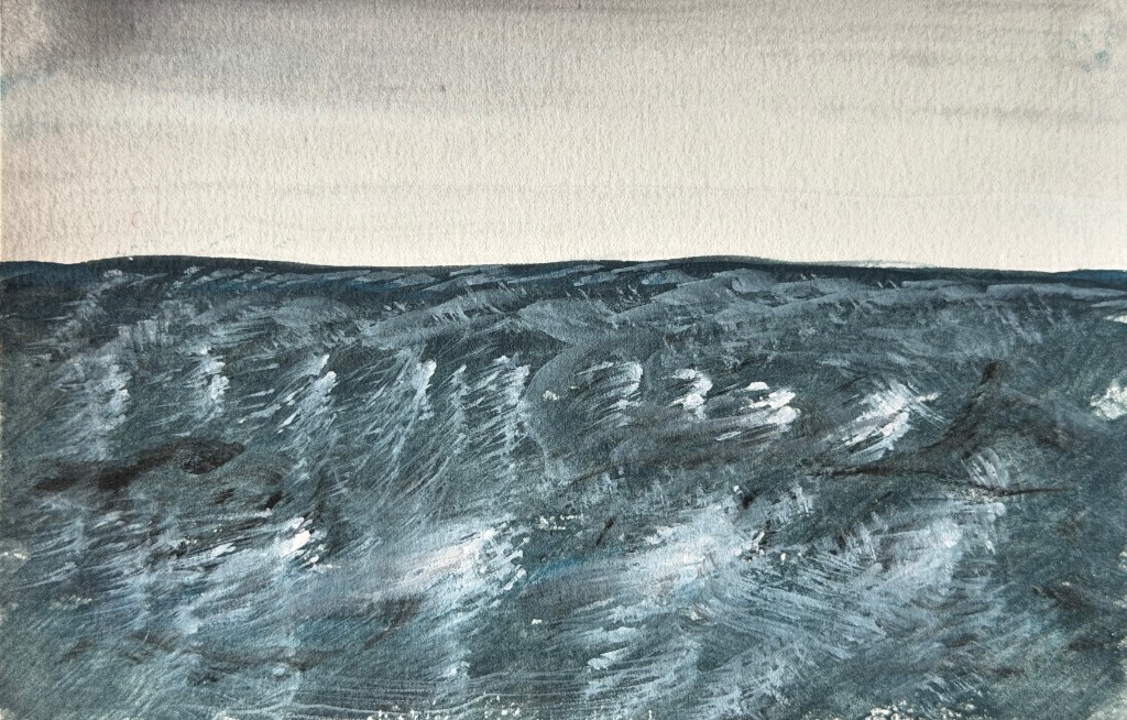 Rough sea