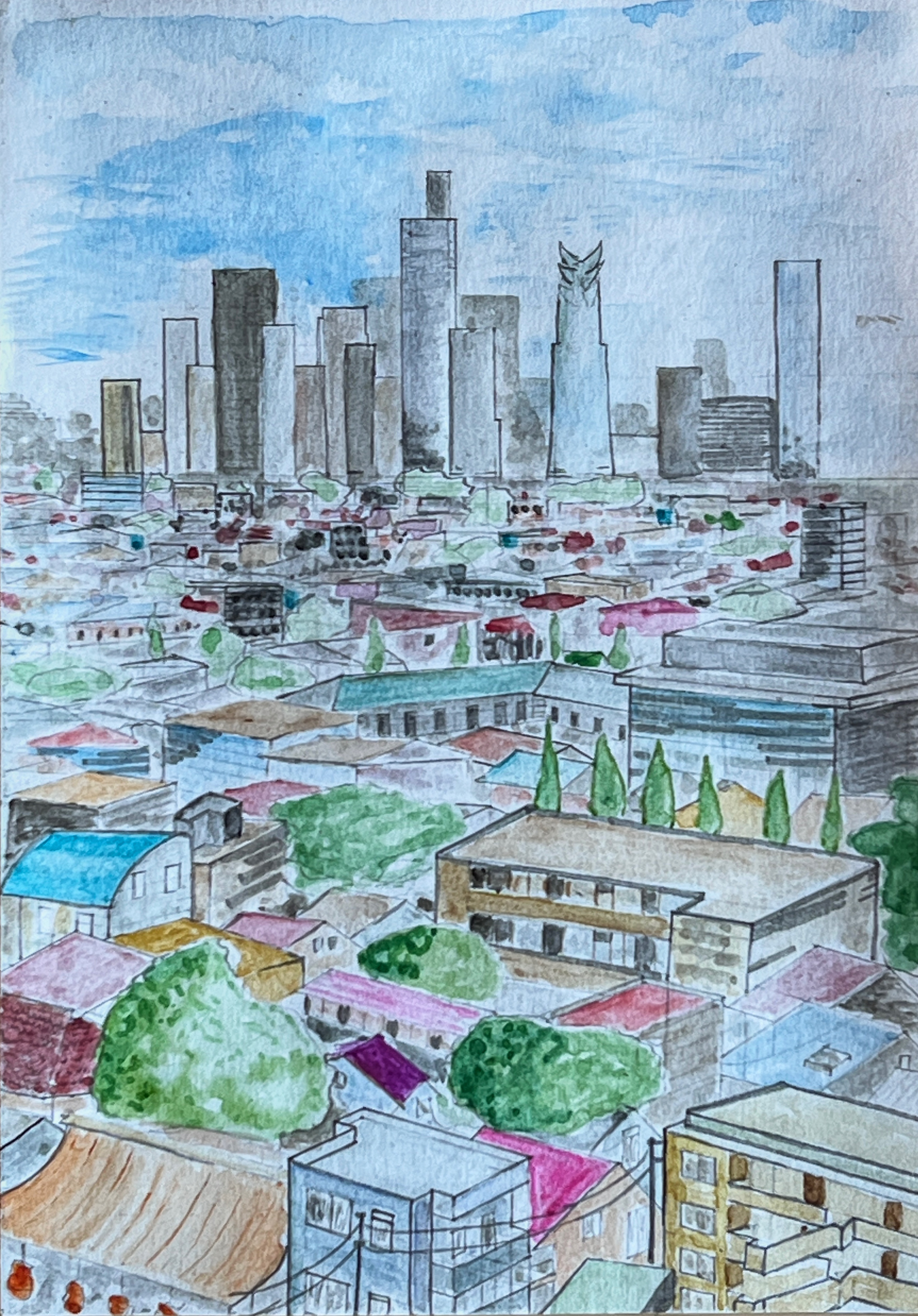 Shinjuku cityscape