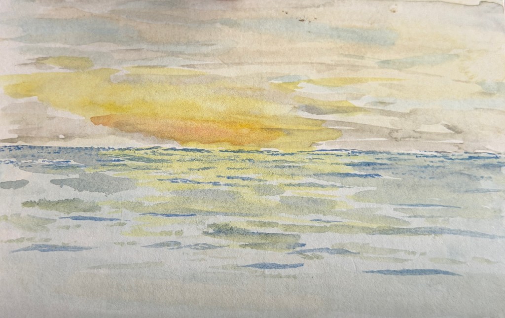 Sunset in Silba