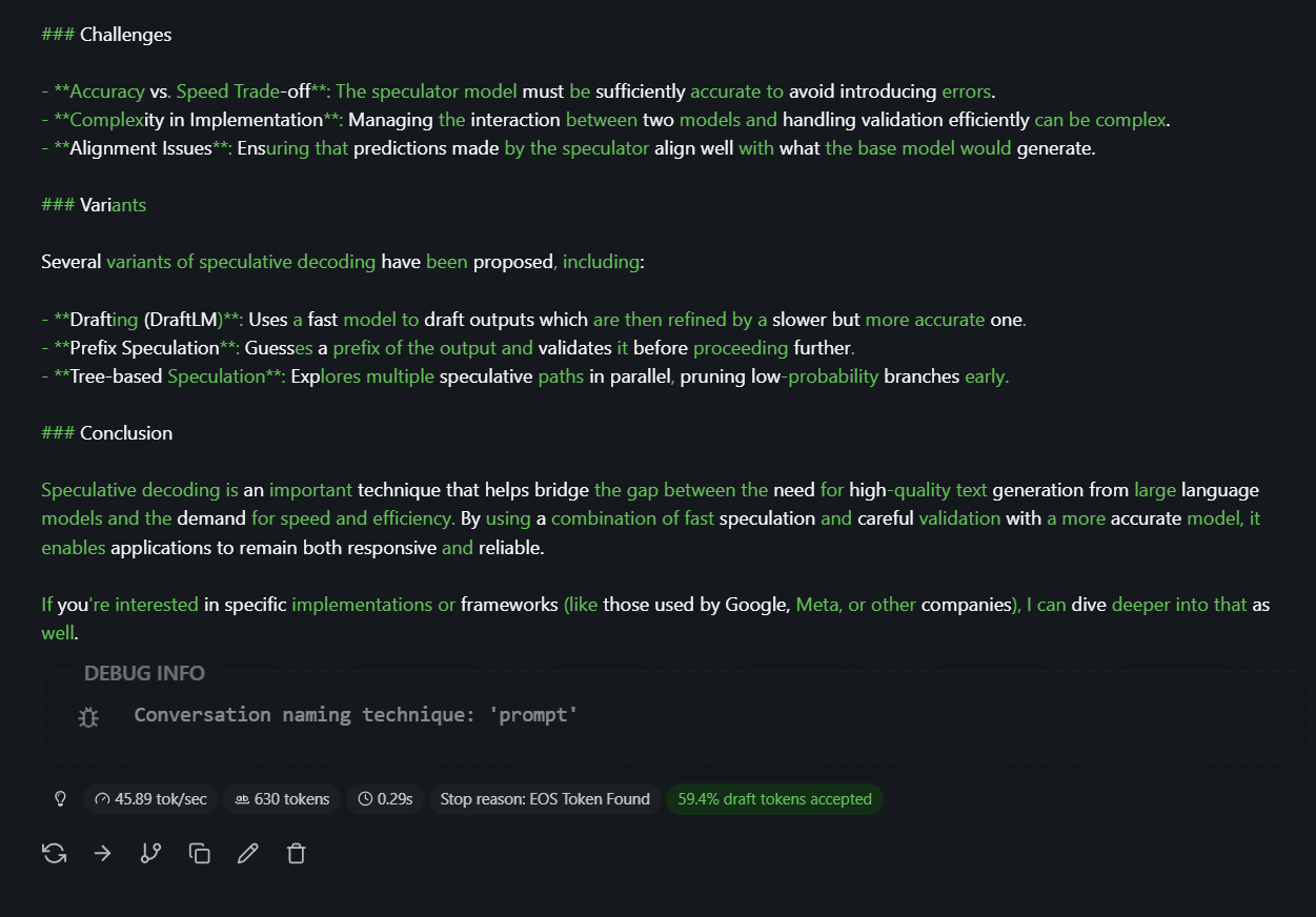 LM Studio speculative decoding